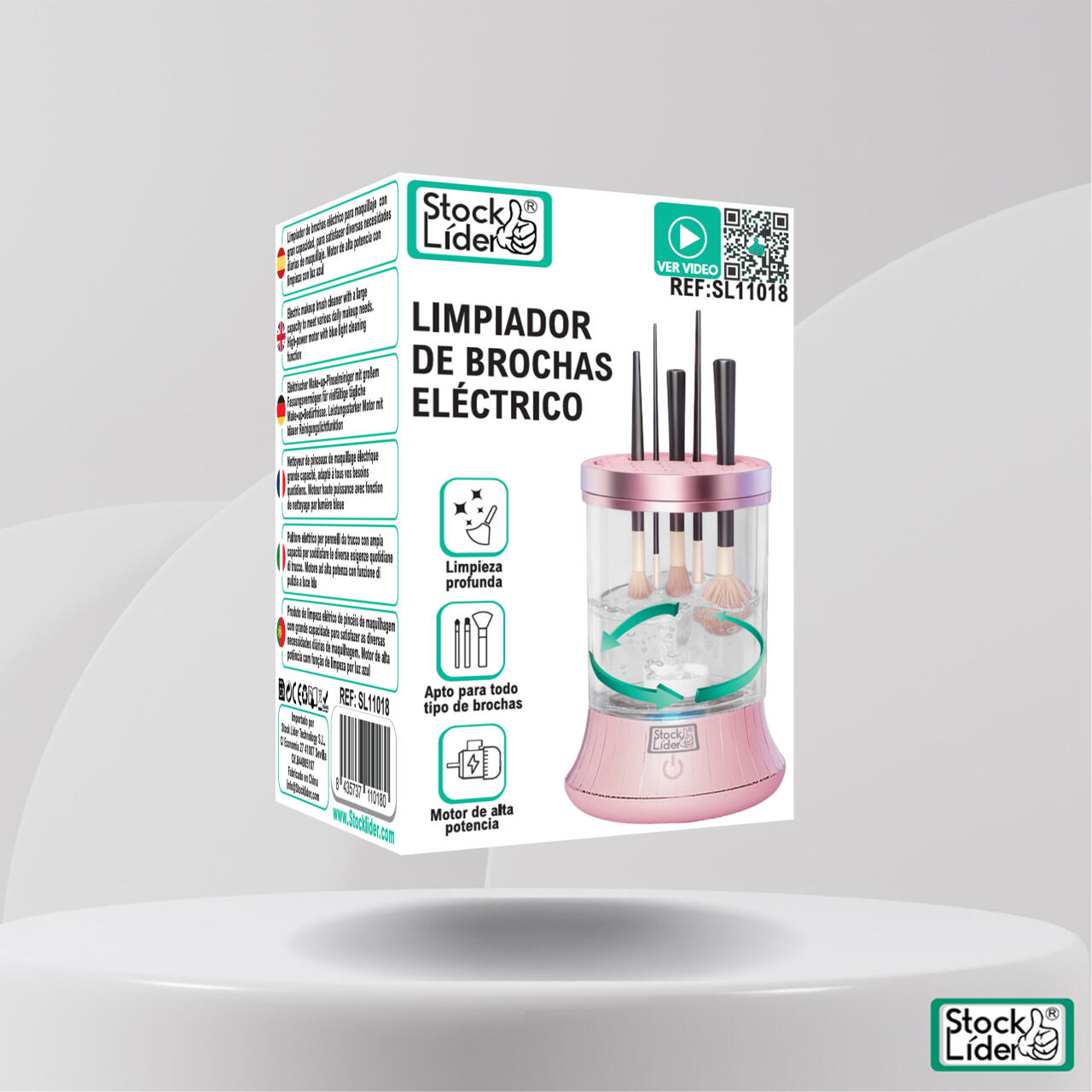 Limpiador de brochas eléctrico