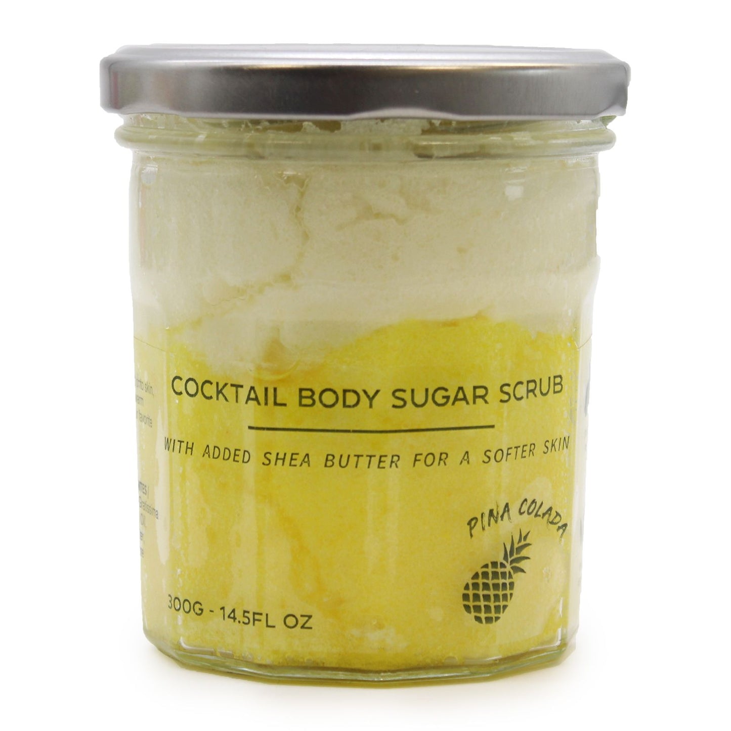 Exfoliante Corporal de Azúcar Perfumado - Piñacolada 300g