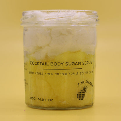 Exfoliante Corporal de Azúcar Perfumado - Piñacolada 300g