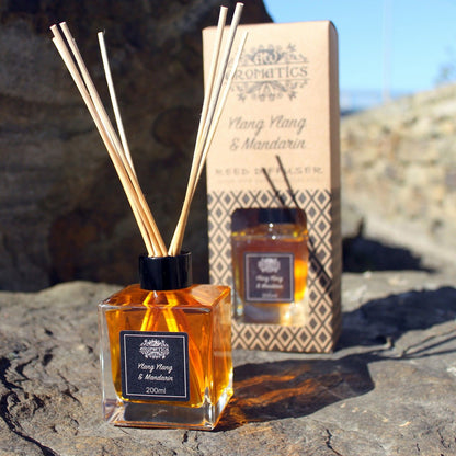 Difusor de Varillas con Aceites Esenciales - Ylang Ylang & Mandarina