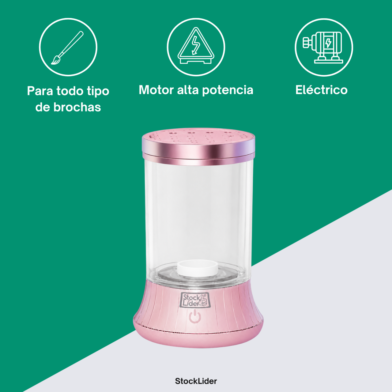 Limpiador de brochas eléctrico