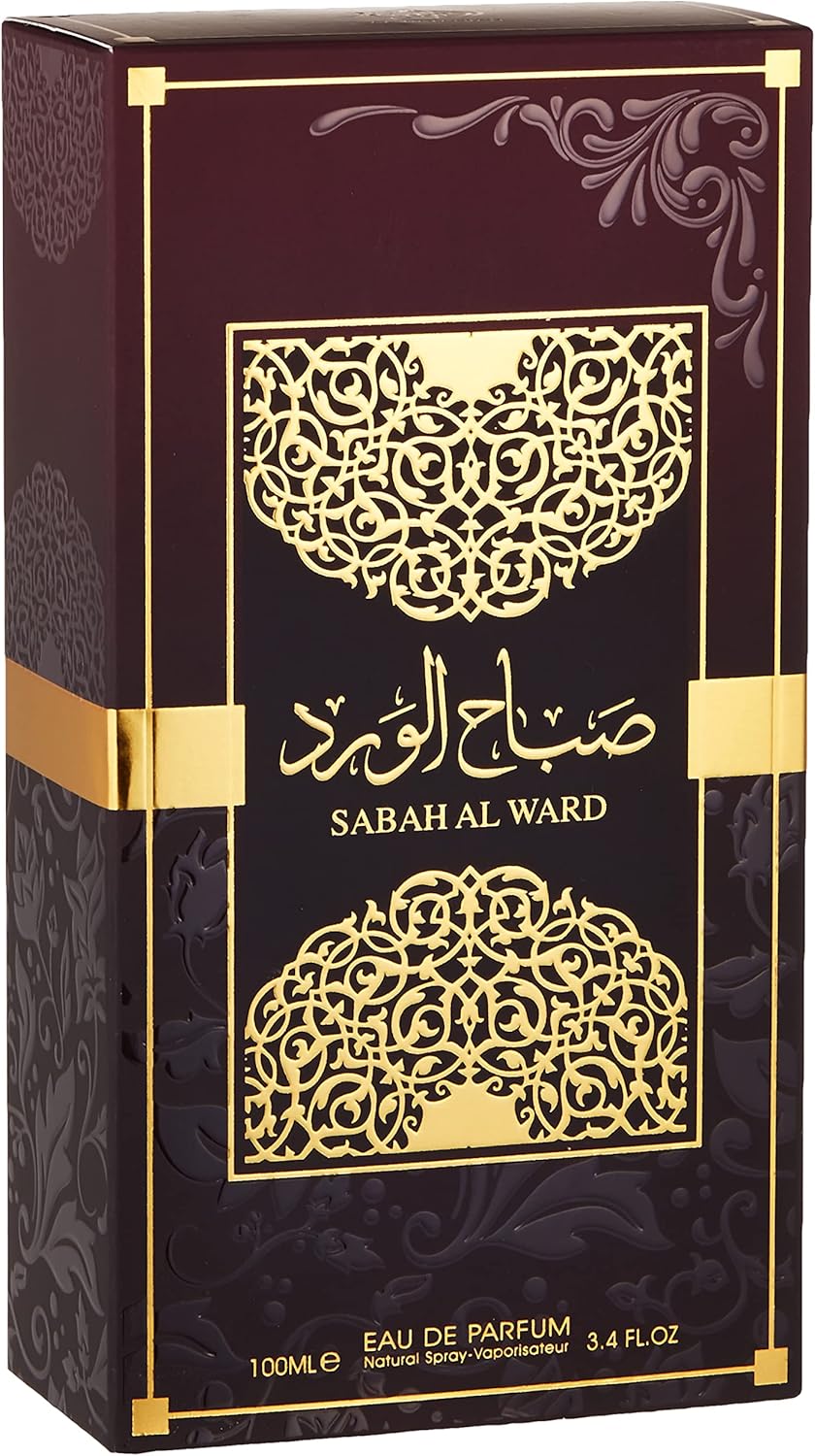 Al Wataniah Sabah Al Ward - Perfume de Lujo para Mujeres, Eau de Parfum 100ml, Fragancia Floral y Sofisticada