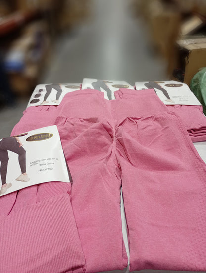 Leggins Mujer Push Up rosa talla unica - additional image 2