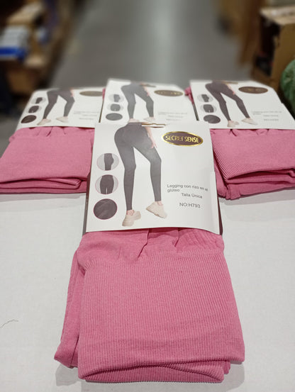 Leggins Mujer Push Up rosa talla unica - additional image 3
